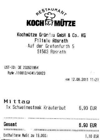 nioz Hffner Kochmtze Restaurant